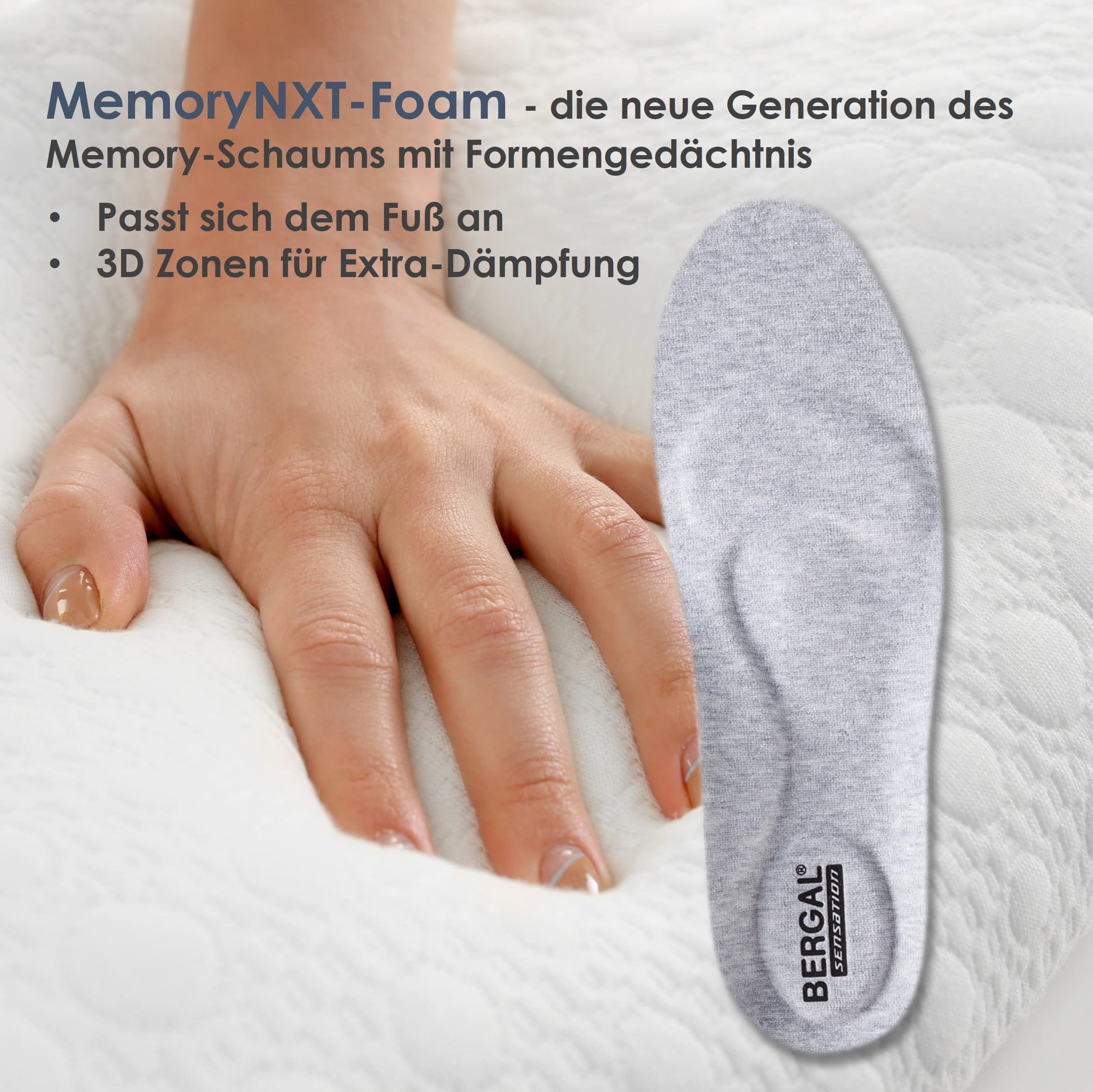 bergal-memory-foam-best-comfort-einlegesohlen-gr-37 image 3