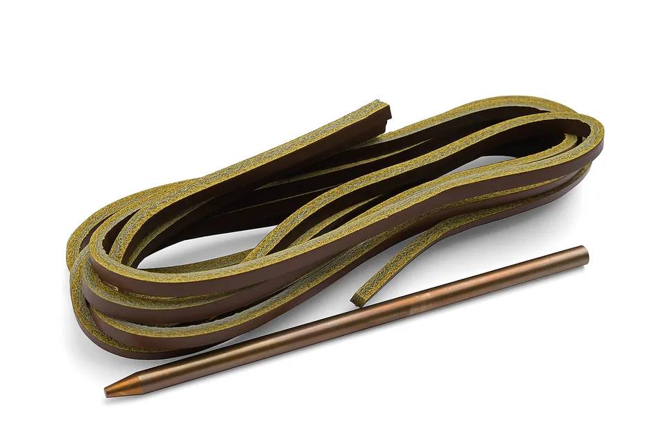 ringelspitz-schn-rsenkel-leder-flach-mit-nadelhilfe-120-cm image 1