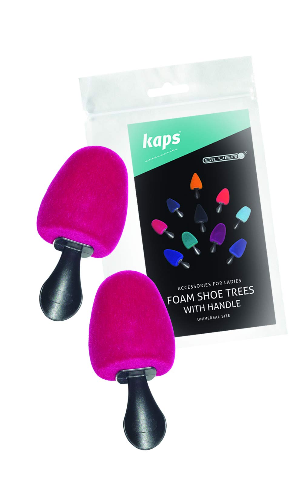 kaps-schaumstoff-schuhspanner-mit-griff-und-veloursbezug-f-r-ballerinas image 2
