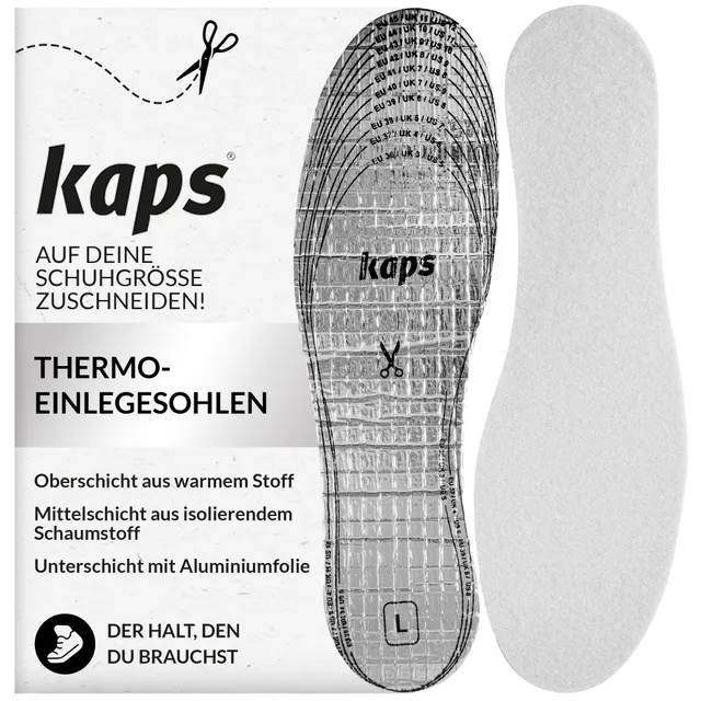 kaps-alu-super-thermo-winter-einlegesohlen-3-lagig-mit-isolierfolie-zuschneidbar image 1