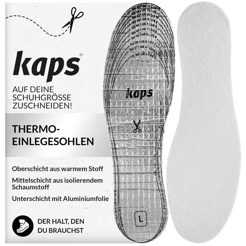 kaps-alu-super-thermo-winter-einlegesohlen-3-lagig-mit-isolierfolie-zuschneidbar image 1