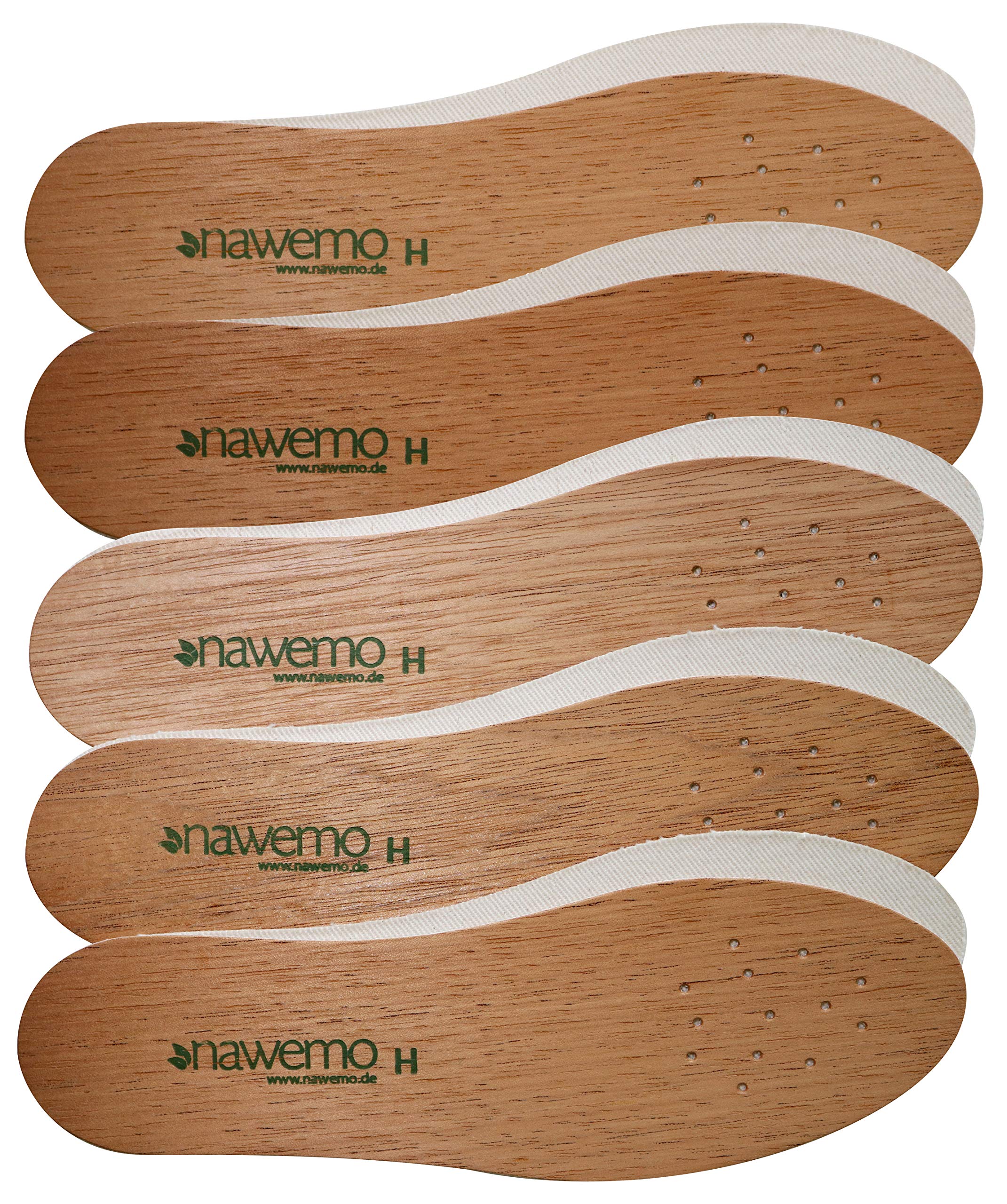 nawemo-zedernholzsohlen-herren-45-eu-5er-pack-1-3-mm image 1