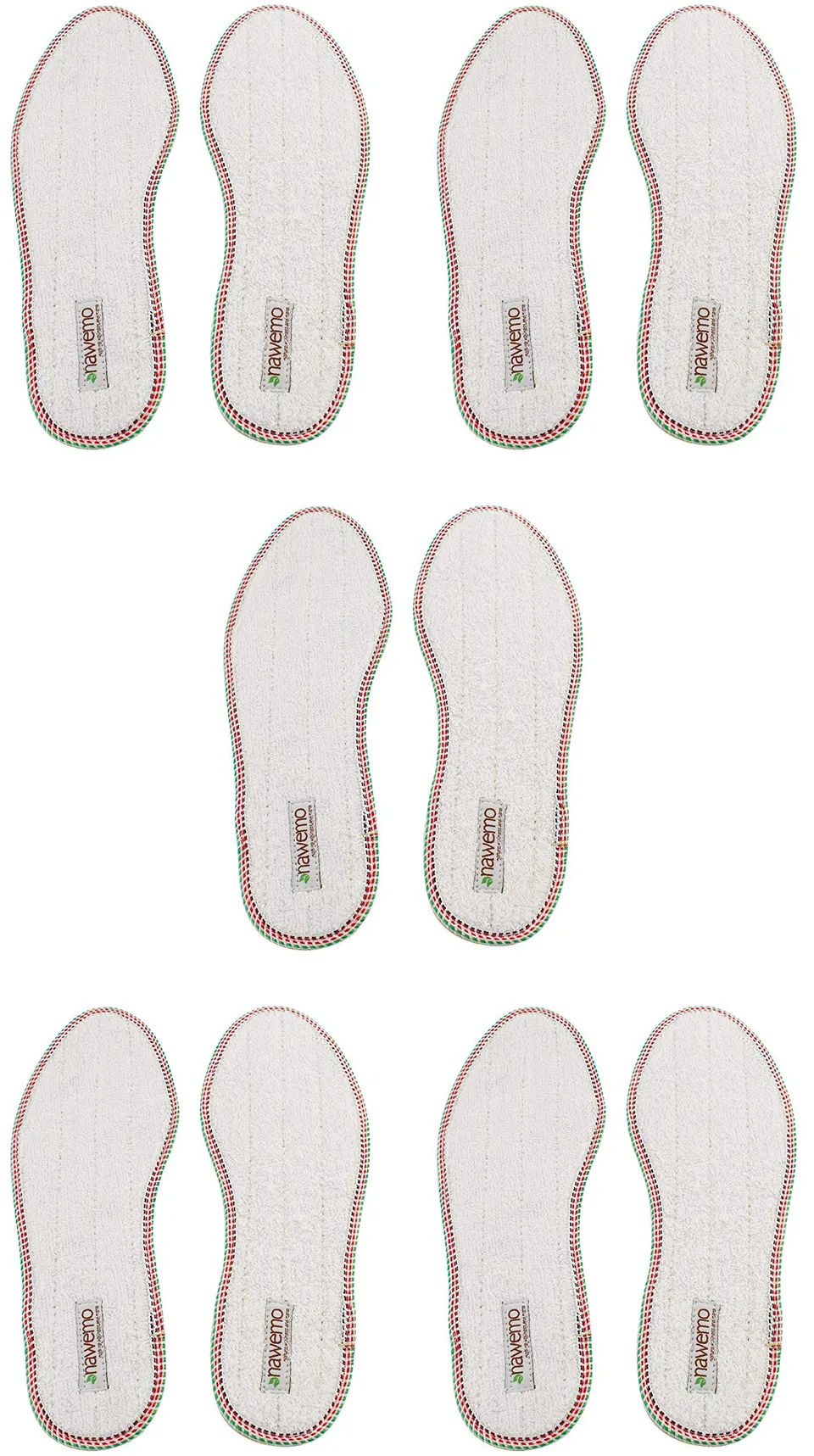 nawemo-zimtsohlen-frottee-5er-pack-gr-e-35-einlegesohlen-gegen-fu-geruch image 1