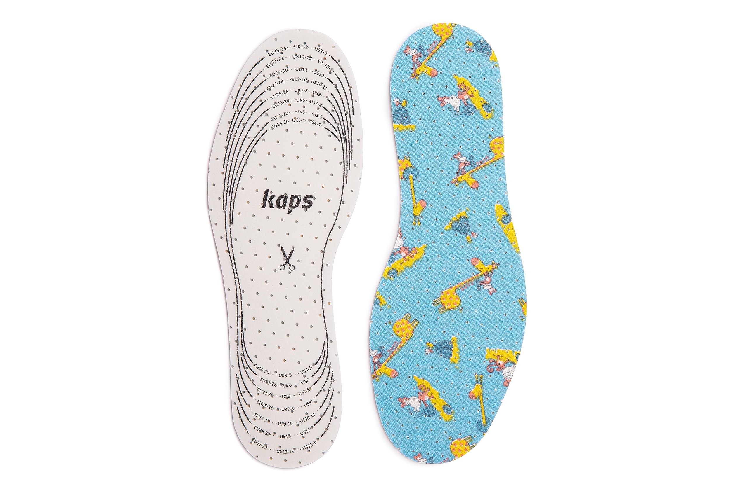 kaps-sweet-steps-kinder-einlegesohlen-3-paar-blau image 2
