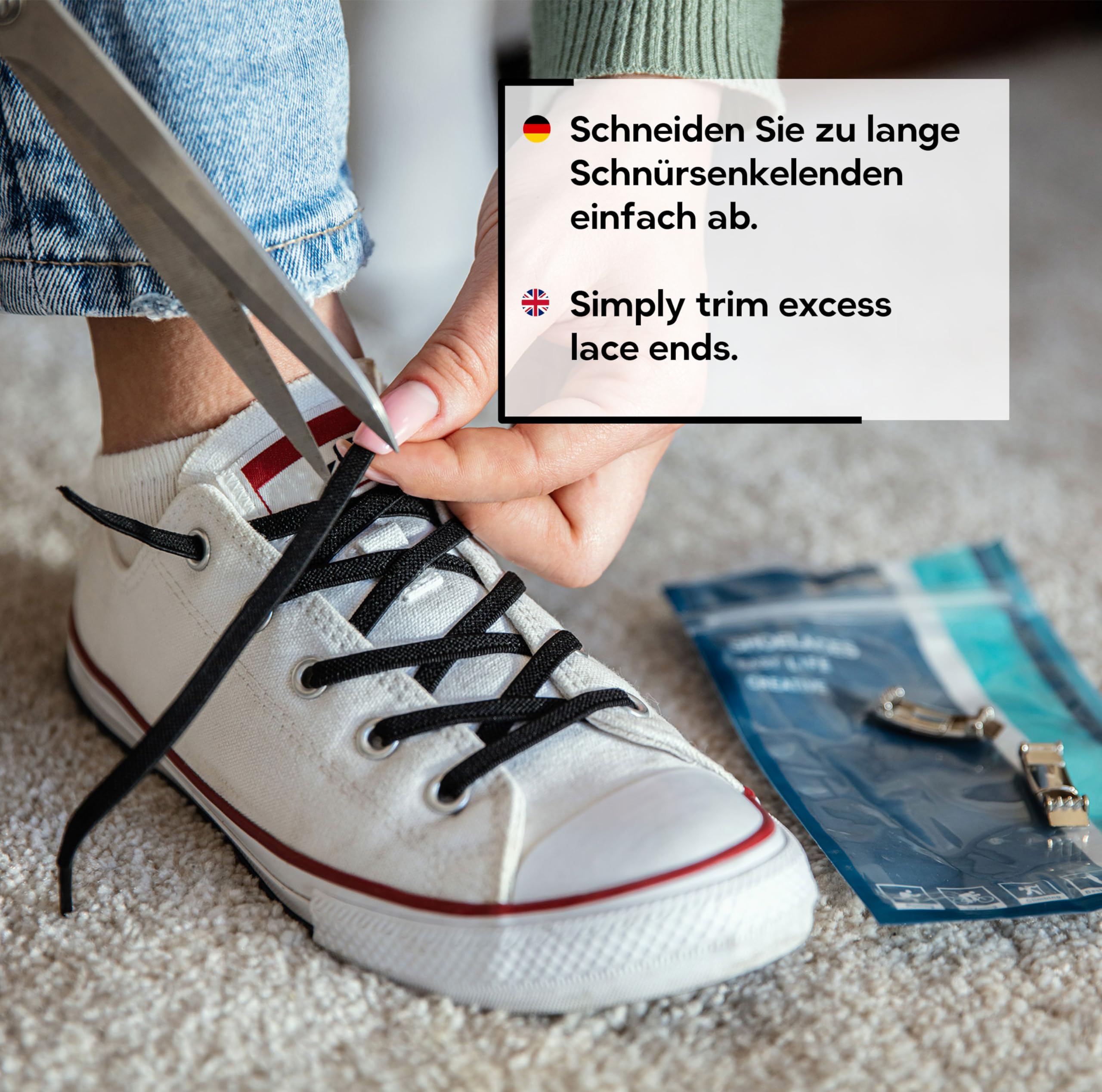 kaps-amusing-laces-elastische-schn-rsenkel-flach-mit-magnetverschluss image 2