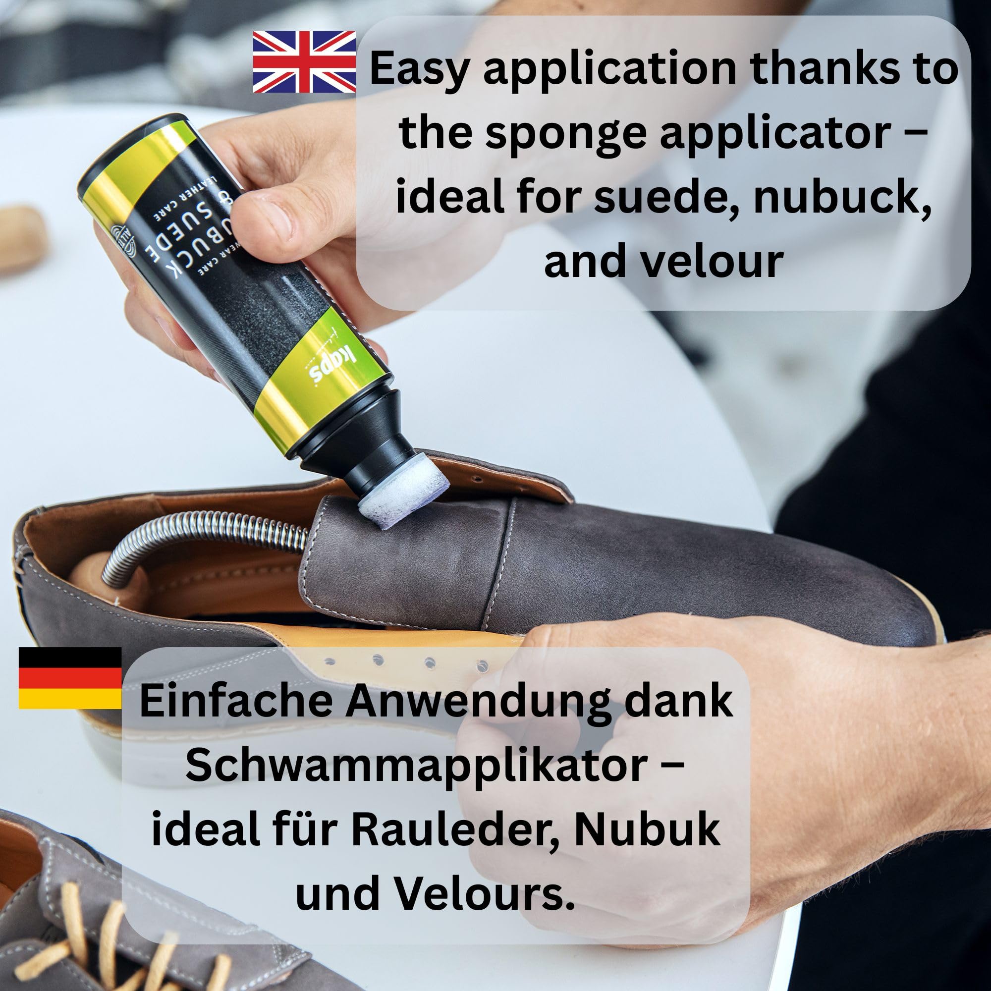 kaps-wildleder-pflege-farbauffrischer-75-ml-mit-schwammapplikator image 6