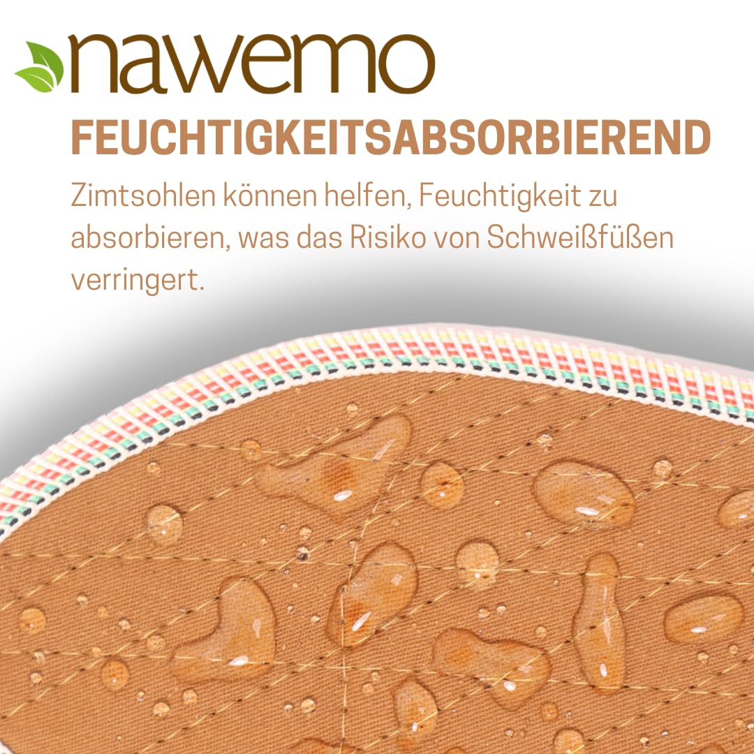 nawemo-zimtsohlen-schmal-braun-gr-38-eu-d-nne-einlegesohlen image 2