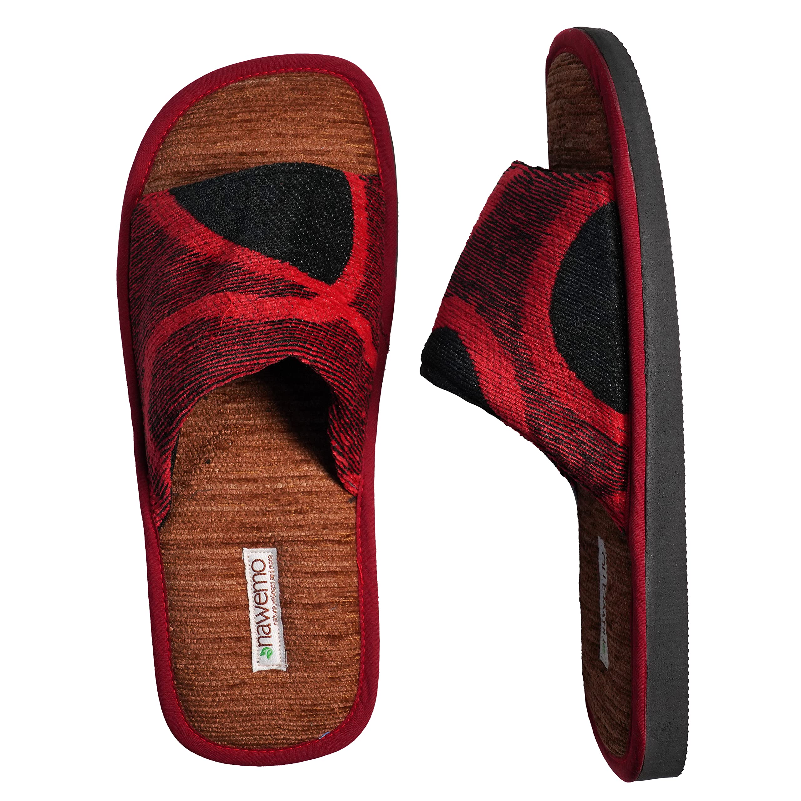 nawemo-zimtlatschen-convenient-slipper-rot image 2