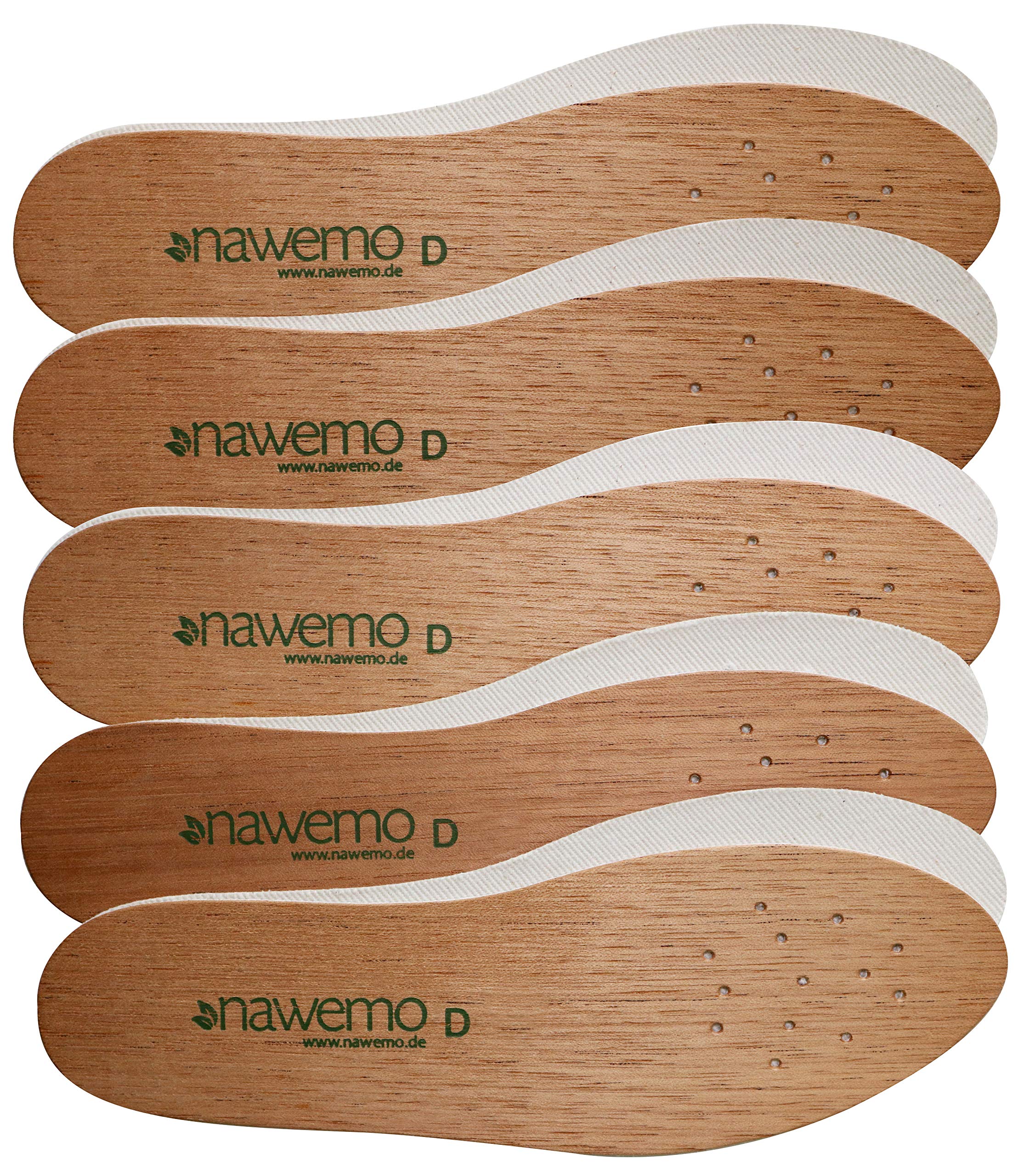 nawemo-zedernholzsohlen-damen-5er-pack-35-eu-1-3-mm image 1