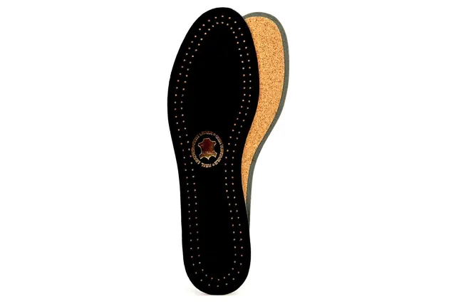 ringelspitz-schwarze-einlegesohle-rund-aus-leder-pflanzlich-gegerbt image 1