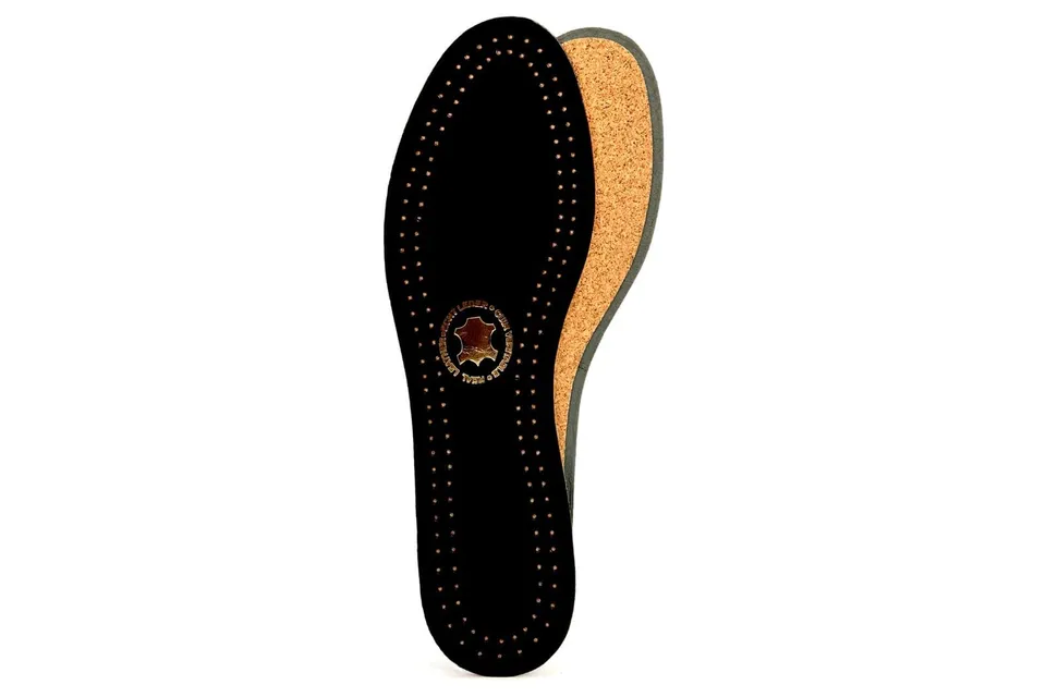 ringelspitz-schwarze-einlegesohle-rund-aus-leder-pflanzlich-gegerbt image 1