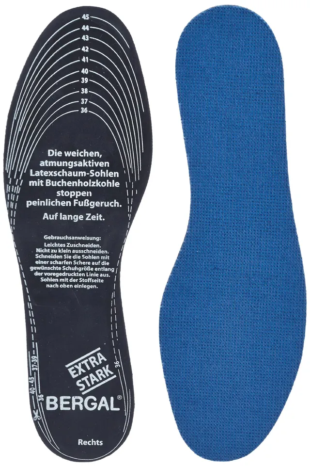 bergal-aktivkohle-hygiene-sohlen-1-paar-gr-36-46-zuschneidbar image 1