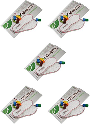 nawemo-zimtsohlen-frottee-kinder-5er-pack-einlegesohlen image 3